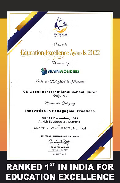 Education excellence award