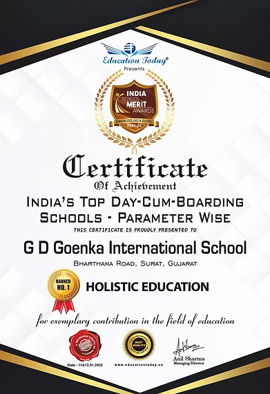 Excellence in holistic education award