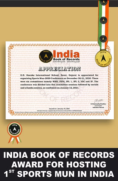 India Book of Records award